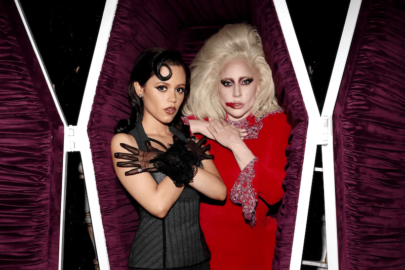 Gaga Joins Jenna for Wednesday's return on Netflix