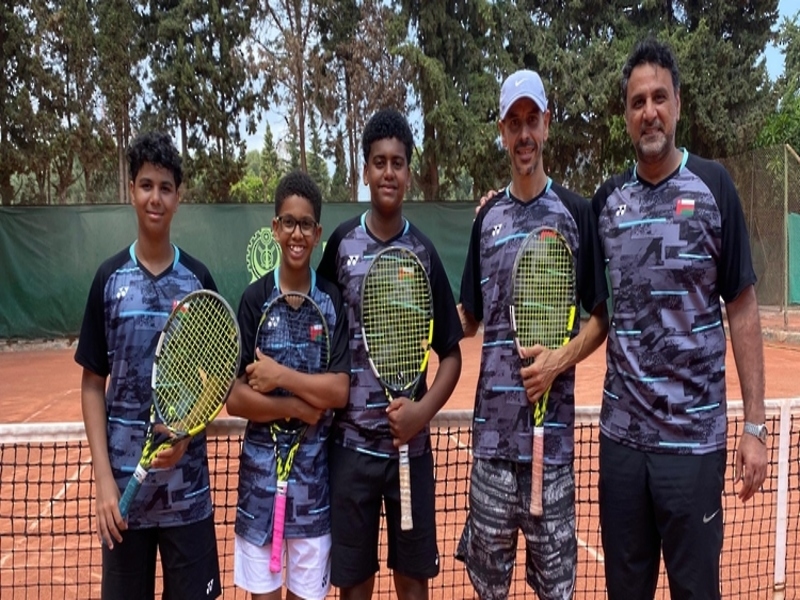 Young Omani players head to Tunisia for Arab U14 Tennis Tournament