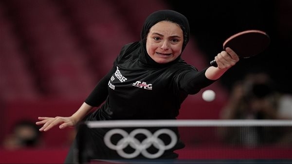 دينا مشرف تفوز على لاعبة هونج كونج بكأس العالم لتنس الطاولة