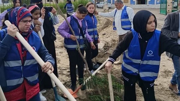 حملة لزراعة 850 شجرة بمحمية قارون ضمن مشروع «الطريق الأخضر»