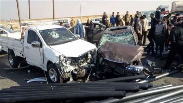 وفاة شخص وإصابة 7 أخرين في حادث تصادم مروع على الطريق الدائري بالقاهرة