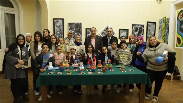 ورشة فنية تجمع الأطفال المصريين والروس في المركز الثقافي الروسي