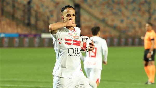 ناصر منسي يحرز هدف التعادل للزمالك أمام  بيراميدز
