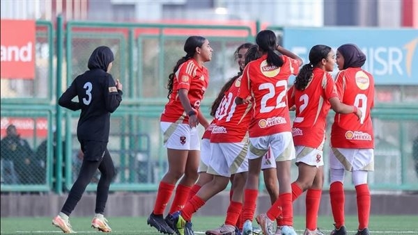 الأهلي يفوز على الجونة بثنائية في دوري كرة القدم النسائية