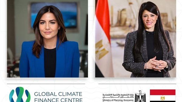 وزيرة التخطيط تبحث مع رئيس المركز العالمي لتمويل المناخ سبل التعاون المشترك