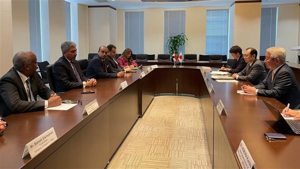 وزير السياحة والآثار يبحث التعاون المشترك مع رئيس هيئة التعاون الدولي اليابانية «JICA»
