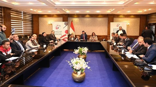 وزير الرياضة يستقبل منتخب السلة للكراسي المتحركة تحت 23 عامًا