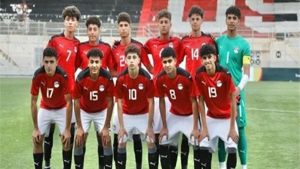 منتخب مصر للناشئين مواليد 2008  يواصل تدريباته استعدادًا لكأس العالم بقطر