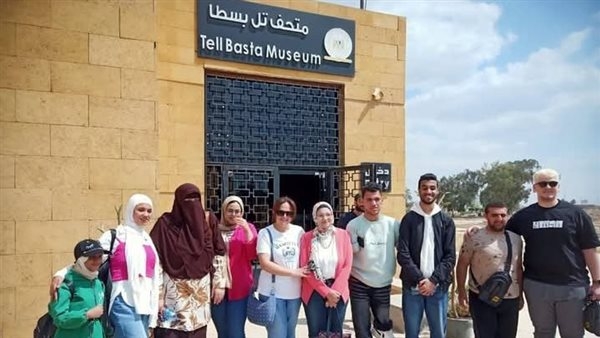 طلاب جامعة قناة السويس يزورون معالم الشرقية ضمن مبادرة «طوف وشوف»