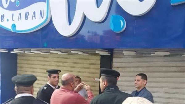 غلق وتشميع فروع «بلبن» و«كنافة وبسبوسة» في شارع عباس العقاد بمدينة نصر