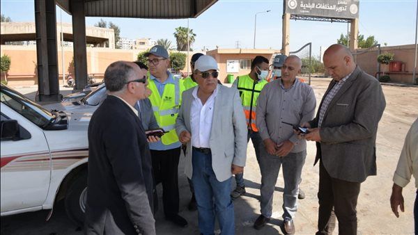 محافظ الدقهلية يتفقد مصنع تدوير المخلفات بسندوب بعد تلقيه عدة شكاوي من المواطنين