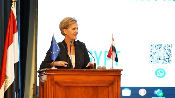 سفيرة الاتحاد الأوروبي من جامعة الإسكندرية: الاستثمار في الشباب هو المستقبل