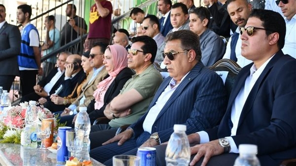 وزير الشباب ومحافظ الدقهلية يفتتحان المرحلة الأولى لتطوير ملعب استاد المنصورة
