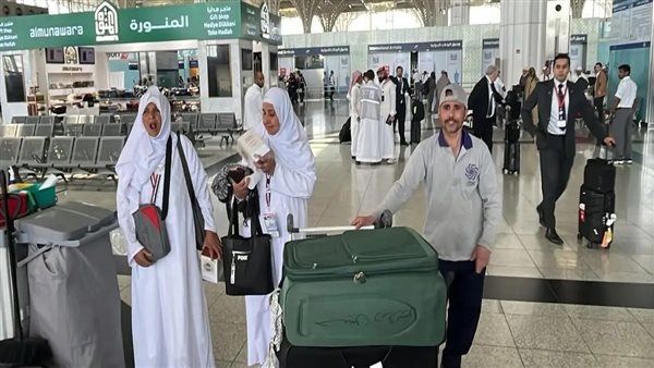 وصول 6720 حاجًا من بعثة حج القرعة إلى لمدينة المنورة