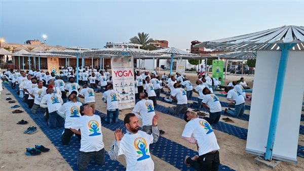 سفارة الهند بالقاهرة تحتفل باليوم العالمي الـ11 لليوجا