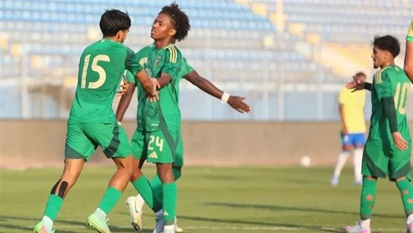 تعادل المنتخب السعودي للشباب مع البرازيل في بطولة خوفو الودية