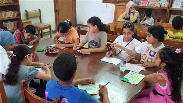 إقبال كبير على الأنشطة الصيفية بقصر ثقافة الطفل بطنطا