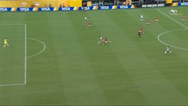 بالميراس يحرز الهدف الثاني في مرمى الأهلي