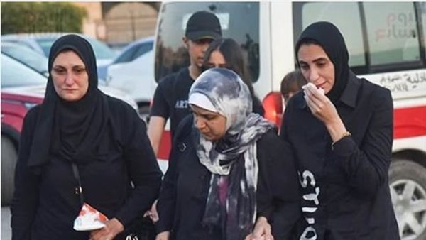 تشييع جثمان والدة المخرجة سارة وفيق