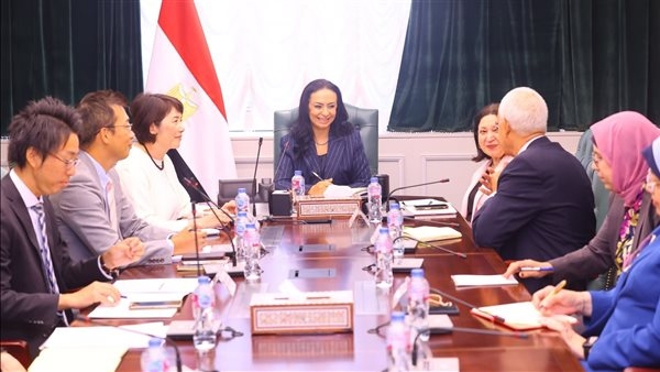 وزيرة التضامن تلتقي بعثة هيئة التعاون الدولي اليابانية «جايكا»