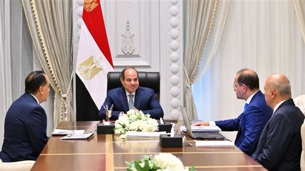 الرئيس السيسى يستعرض وضع التذبذب المتزايد بالأسواق الدولية وانعكاسات الأحداث الجيوسياسية