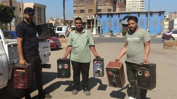 استمرار حملات التصدي لظاهرة التلوث السمعي بالدقهلية