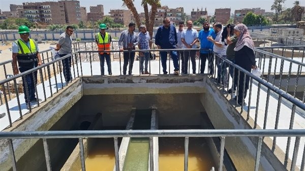 السبت المقبل.. تشغيل تجريبي لمحطة مياه شرب طهطا الجديدة