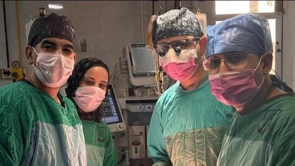 فريق طبي بقسم جراحة الأطفال بجامعة أسيوط ينقذ حياة طفل مصاب بارتفاع ضغط الوريد البابي