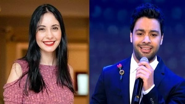 أحمد جمال و نسمة عبدالعزيز في حفل مهرجان الاوبرا الصيفي بالإسكندرية