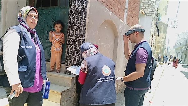 فحص 18 ألف مواطن في المسح الميداني لمرض التراكوما بالفيوم وبني سويف