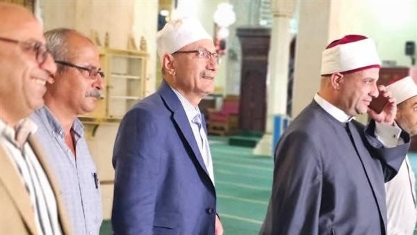 السفير التركي يزور مسجد الشيخ إبراهيم الدسوقي