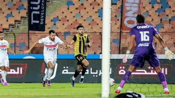 الزمالك والمقاولون ينهيان الشوط الأول بالتعادل السلبي