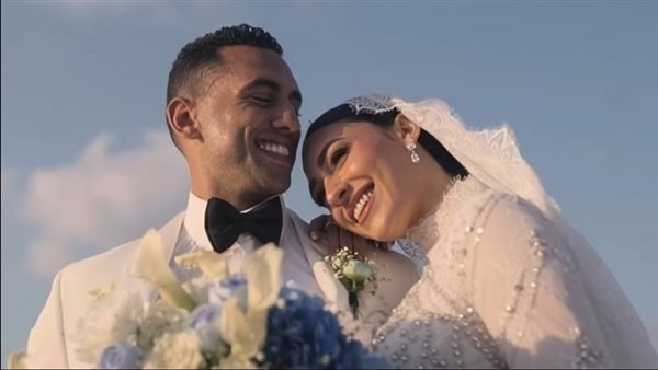 تميمة فرحة.. شاهد حفل زفاف احمد الجندي بطل الأولمبياد (صور)