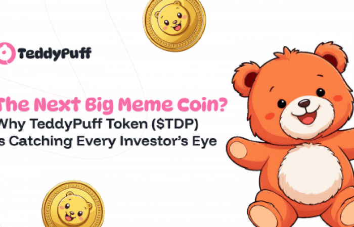العملة الرقمية القادمة ستكون عملة ميمية ضخمة؟ لماذا تجذب عملة TeddyPuff ($TDP) أنظار كل المستثمرين