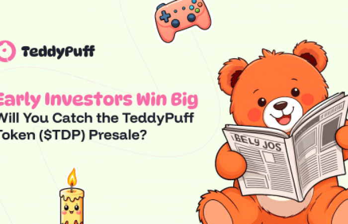 المستثمرون الأوائل يفوزون بشكل كبير - هل ستتمكن من حضور عملية البيع المسبق لعملة TeddyPuff ($TDP)؟