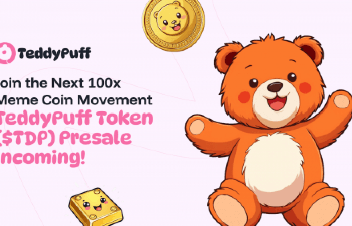 انضم إلى حركة عملة ميم 100x القادمة - عملة TeddyPuff (TDP) جاهزة للبيع المسبق!