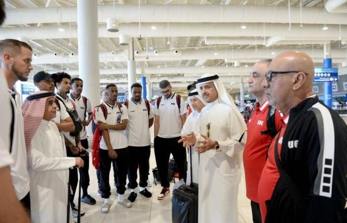رياضة : القرقاوي يودع بعثة منتخب السلة المشاركة في تصفيات كأس آسيا