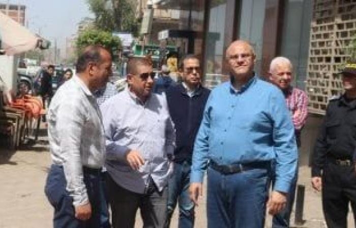 محافظات : حملات مكبرة لإزالة الإشغالات وعلى سوق الخضار والفاكهة بالقليوبية