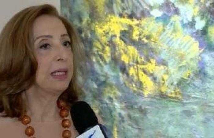 ثقافة : نازلى مدكور تتحدث فى معرض أربيل الدولى عن الحركة التشكيلية المصرية