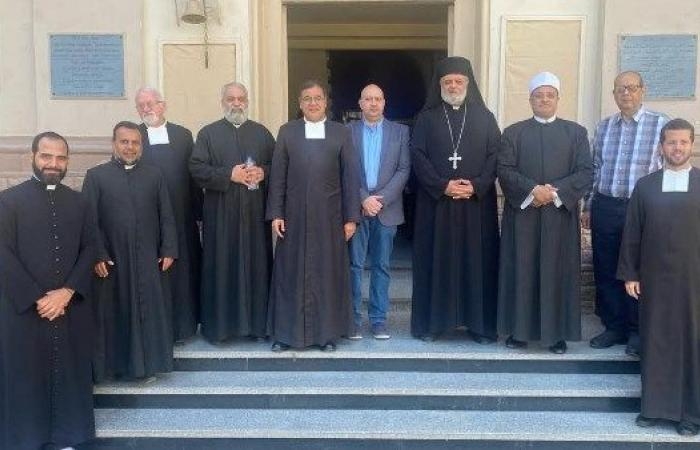 أخبار مصر : الأنبا توماس يترأس احتفال عيد شفيع مدرسة القديس يوحنا دي لاسال بباب اللوق
