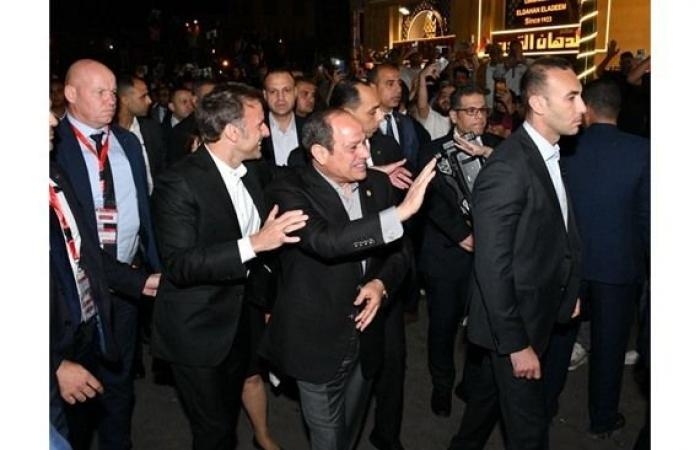 سياسة : نشر فيديو..ماكرون: شكرًا للرئيس السيسي والشعب المصري على هذا الاستقبال