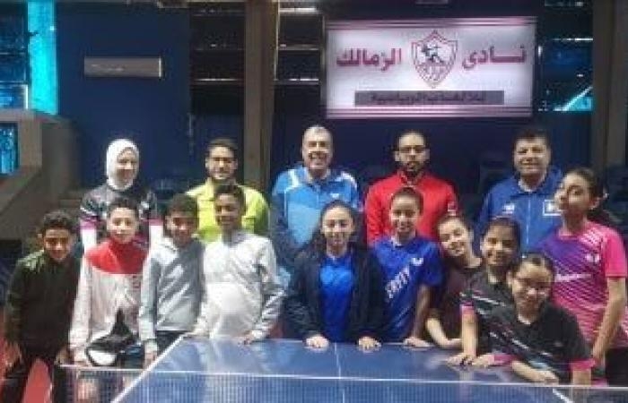 محافظات : اختيار لاعبتين من مشروع الموهبة فى تنس الطاولة بكفر الشيخ لمعسكر الزمالك