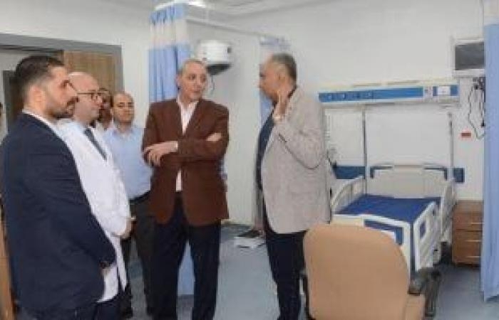محافظات : محافظ الغربية يتفقد مشروع مستشفى طنطا العام الجديد