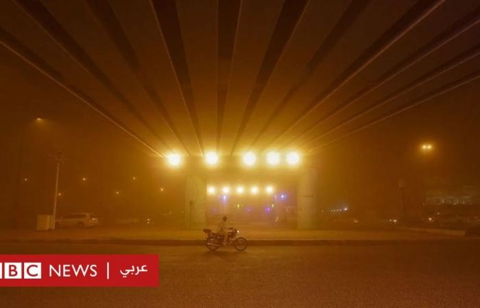 أخبار العالم : عاصفة رملية في العراق تتسبب بأكثر من 3700 حالة اختناق، وإغلاق مطارات جنوب البلاد