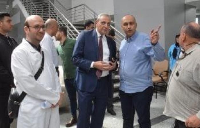محافظات : محافظ الغربية يتفقد مشروعات الطرق ومستشفى طنطا العام الجديد