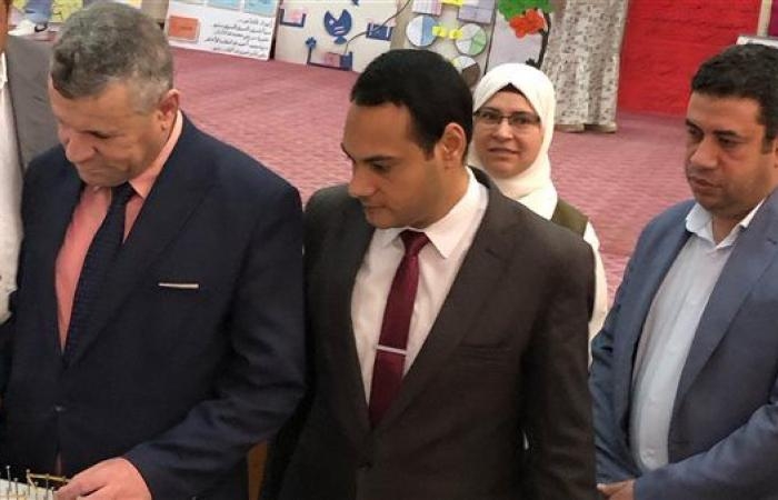 كلية التربية جامعة مدينة السادات تفتتح المعرض السنوي الرابع للوسائل التعليمية