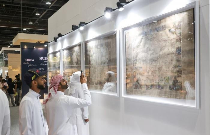 ثقافة : مقتنيات ثمينة ونادرة عرضت فى معرض أبوظبي .. أبرزها أول رواية كتبت بالتاريخ