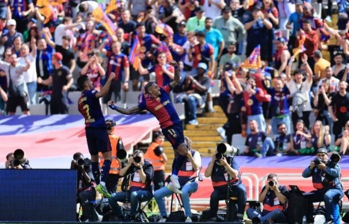 رياضة : الجمهور كأنه في مسرح.. برشلونة يحول مبارياته إلى حفلات ترفيه