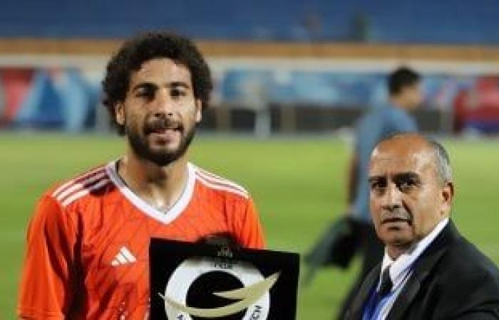 أخبار الرياضة : محمود عماد رجل مباراة فاركو وحرس الحدود فى دورى نايل