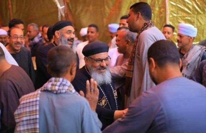 مراكز متقدمة لمديرية التعليم.. قساوسة يشاركون فى افتتاح مسجد السنادقة
